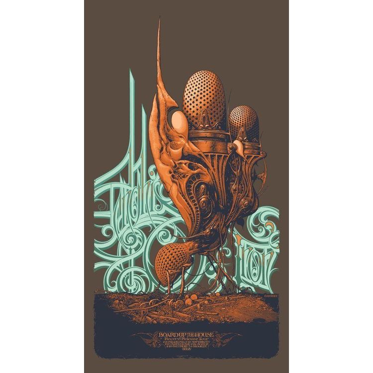 Genghis Tron - US Tour, 2008 by Aaron Horkey