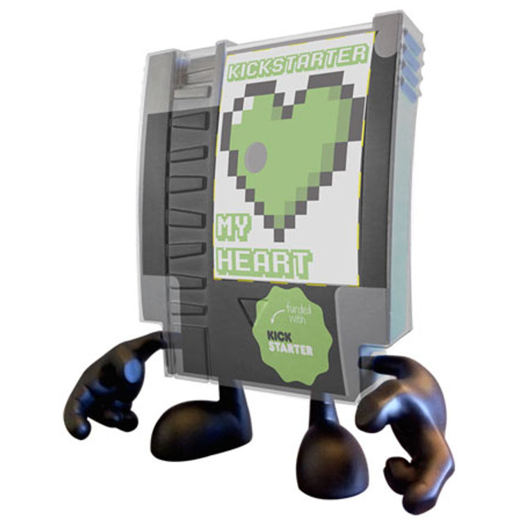 Kickstarter My Heart - Clear Exclusive by Nate Mitchell