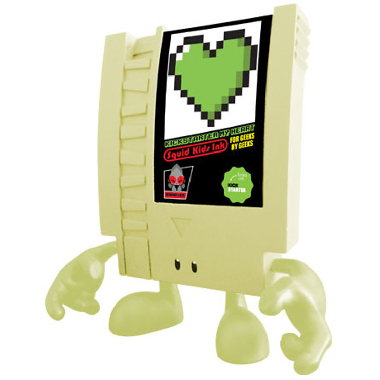 Kickstarter My Heart - GID Exclusive by Nate Mitchell