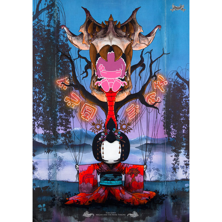 Megan and the Bone Throne by Tom Lewis