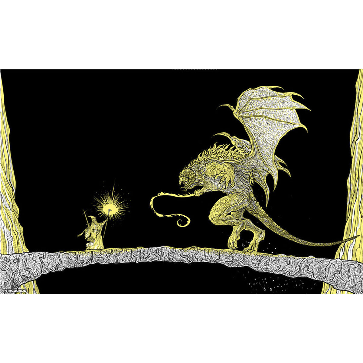 Gandalf vs Balrog: The Bridge of Khazad-Dum