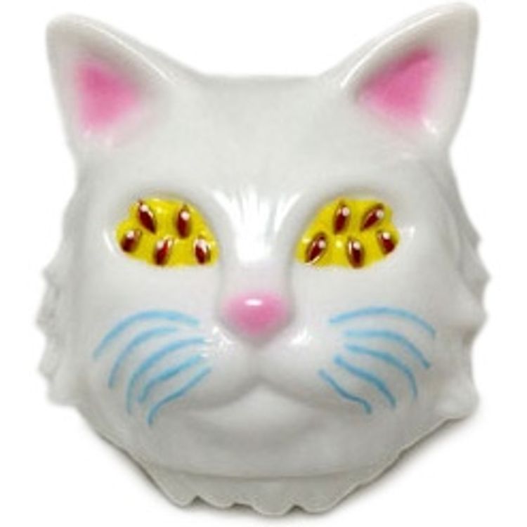 Many Eyes Cat head by Aya Takeuchi