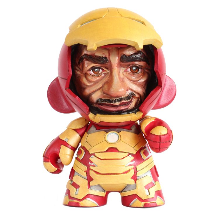 Iron Man Mark 42 Munny by Michal Miszta