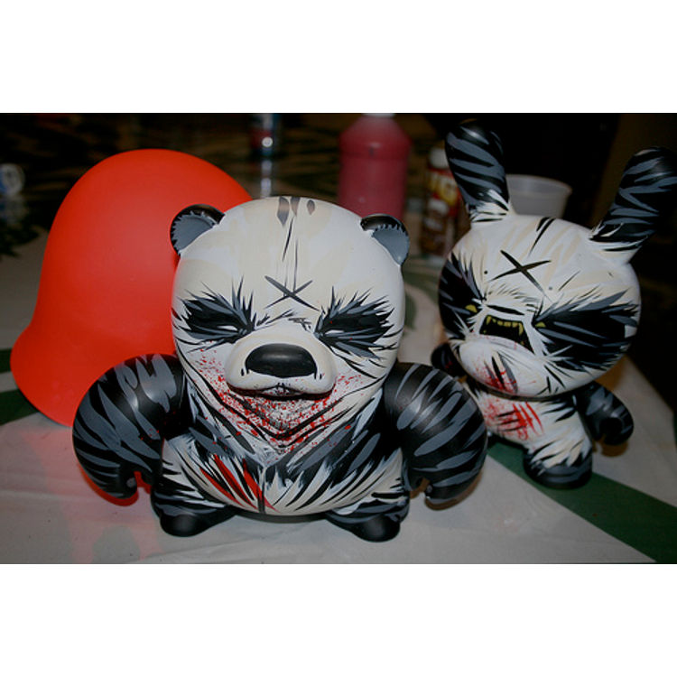 Woes Teddy Troop Red by Woes (Aaron Martin)