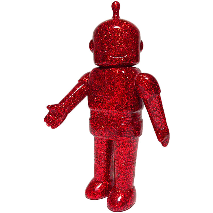 Ace Robo - Red Glitter Vinyl by Cometdebris (Koji Harmon)