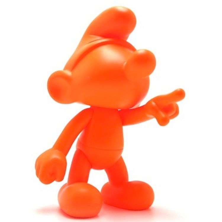 Orange DIY Les Schtroumpfs by Leblon Delienne