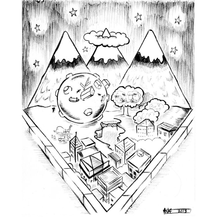 Katamari Goes for a Stroll (in the Valley) by Ben DeFever
