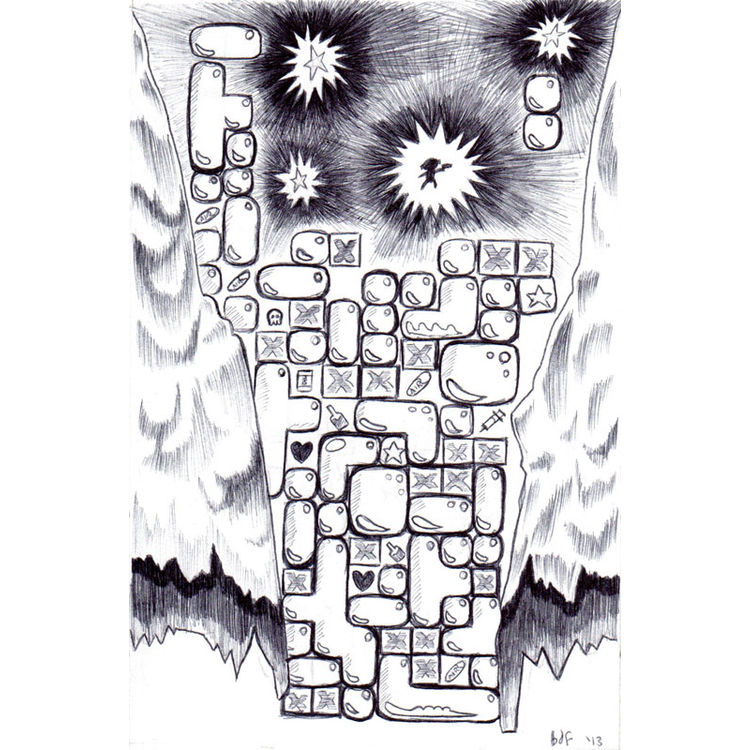 Mr. Driller Digs Through the Mountain of Freedom by Ben DeFever
