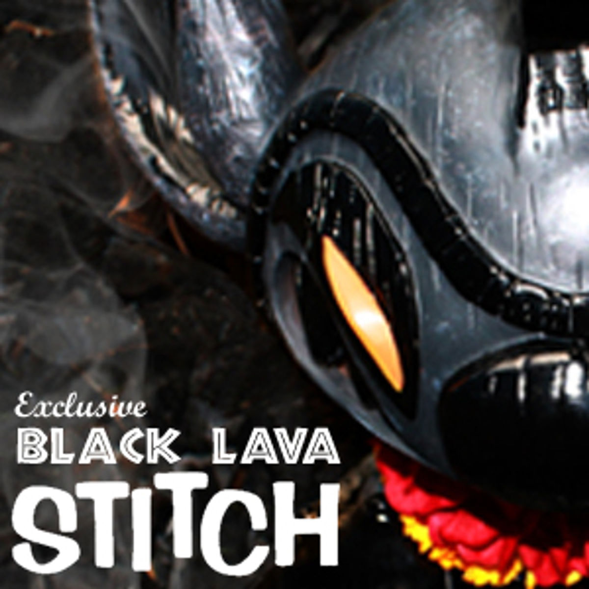 TIKI STITCH - BLACK LAVA