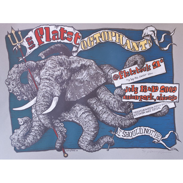 Flatstoctophant by Phineas X. Jones