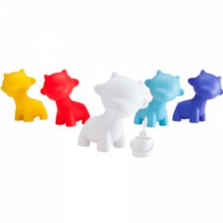 Micro Raffy - Multicolored DIY by Kidrobot