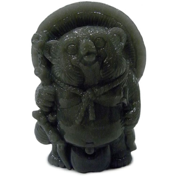 Mini Tanuki - Grey Pearl by Real X Head (Mori Katsura)