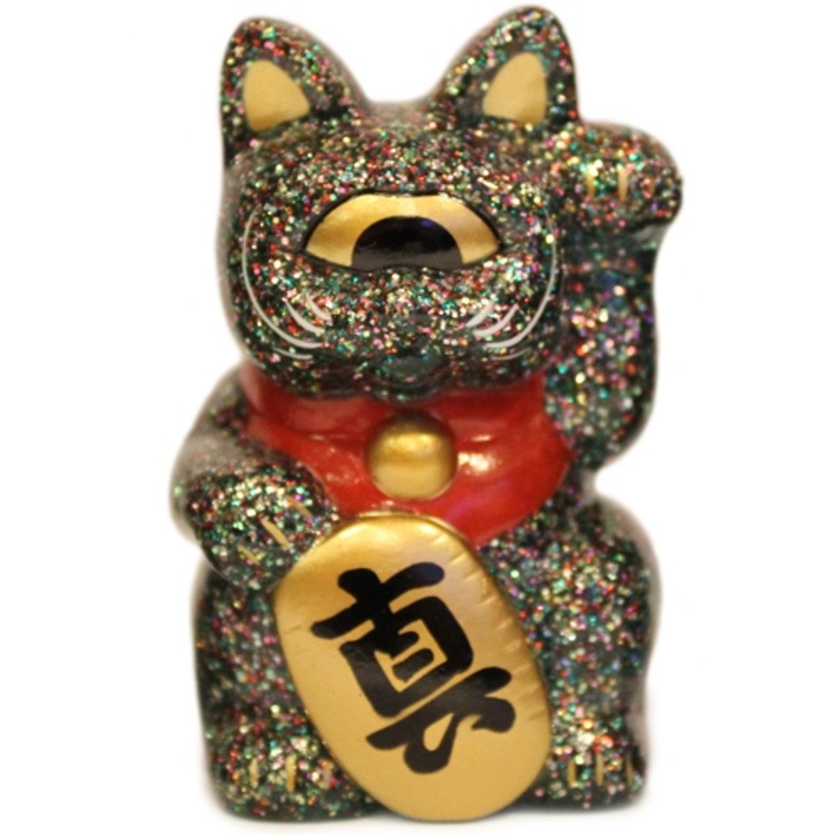 Mini Fortune Cat - Hyper Mixed Lamé