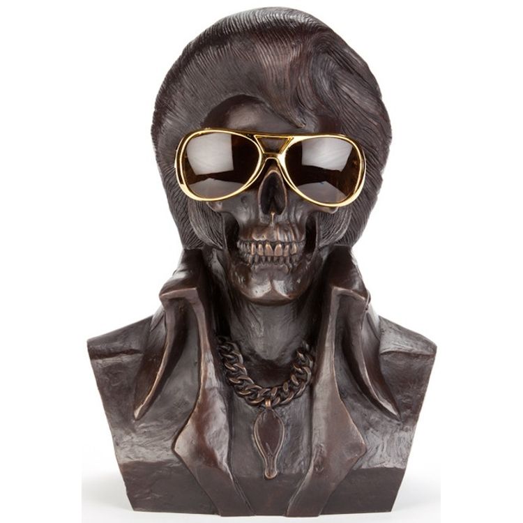 The King is Dead by Frank Kozik