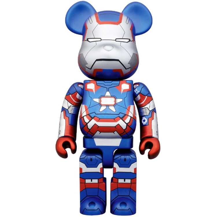 Be@rbrick Iron Patriot - 400% by Marvel