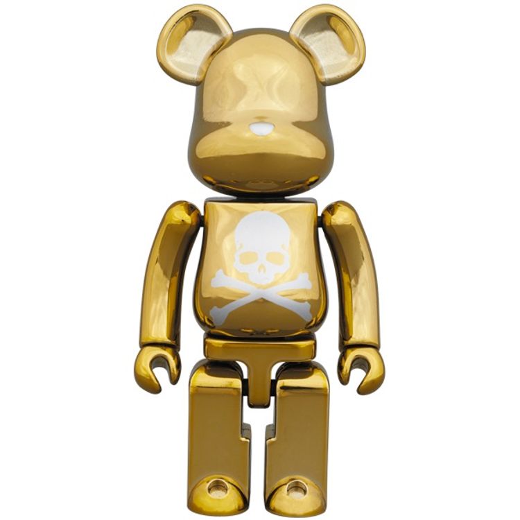 Mastermind Japan Be@rbrick - Gold (100%) by Mastermind Japan