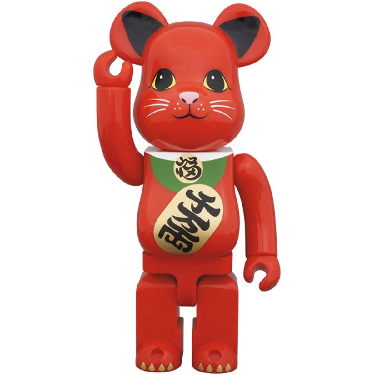 400% Red Maneki Neko Be@rbrick