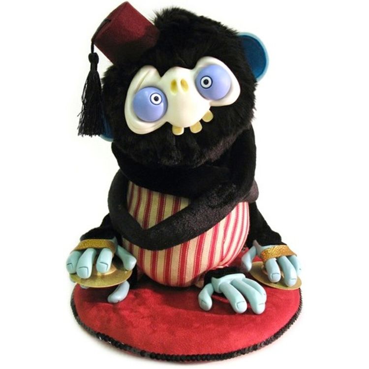 BuBu the Performing Monkey by Stitches and Glue