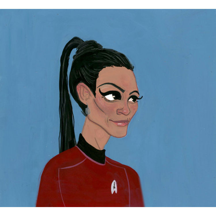 Enterprise Crew: Uhura by Amanda Scurti