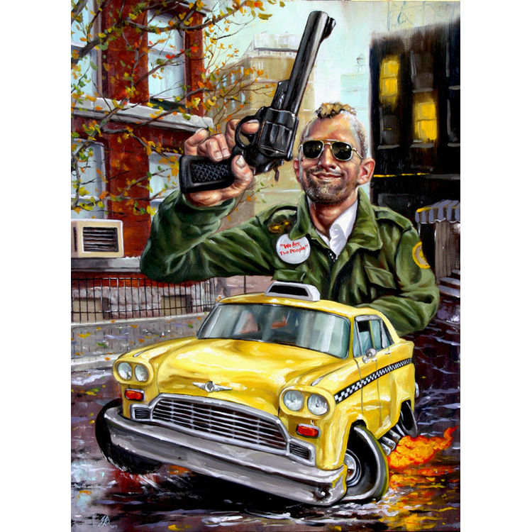 Taxi Driver by Johnny Crap (Jonathan Bergeron)