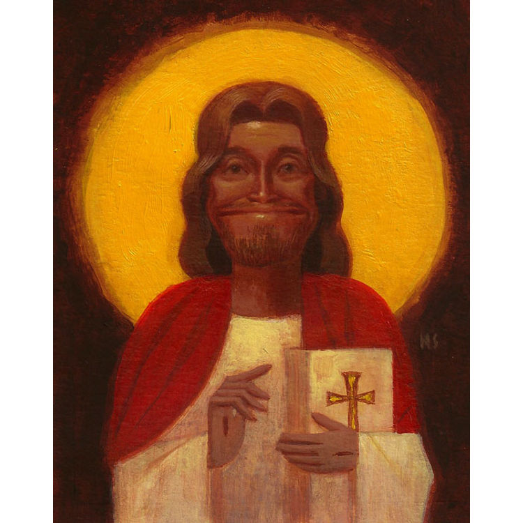 Jesus Dafoe by Nathan Stapley