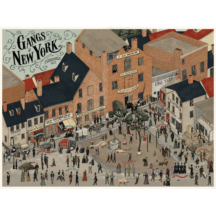 Gangs of New York by Oliver Blake