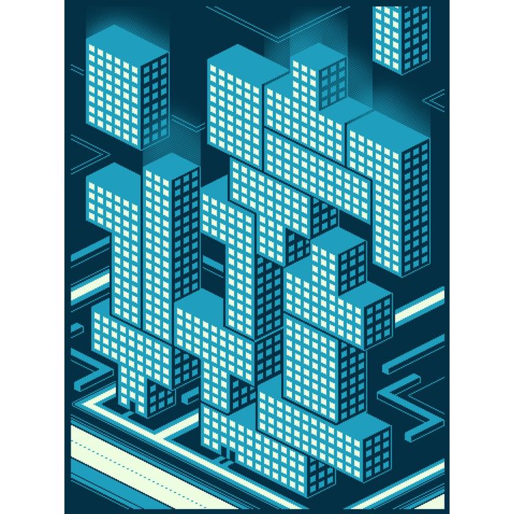 TETROPOLIS  - Variant by Drew Wise