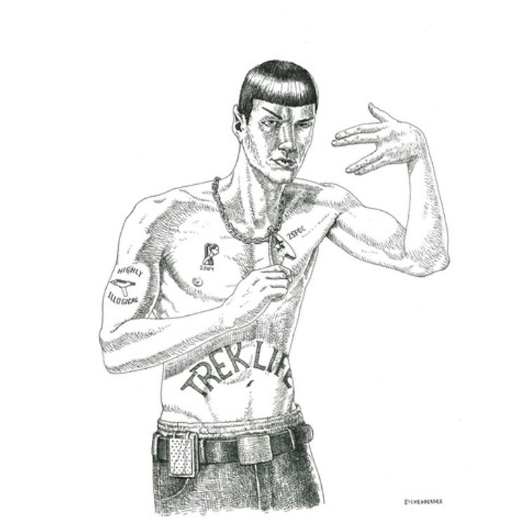 2spock (Is There a Ghetto in Space) by David Eichenberger