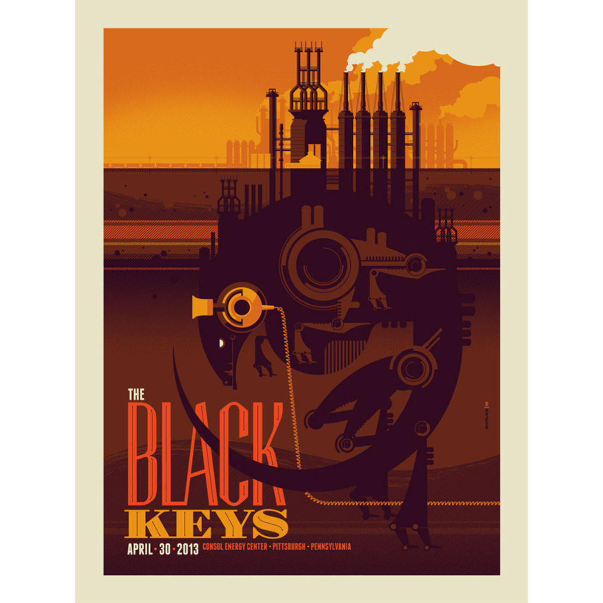 The Black Keys - Pittsburgh PA, 2013 [Variant]