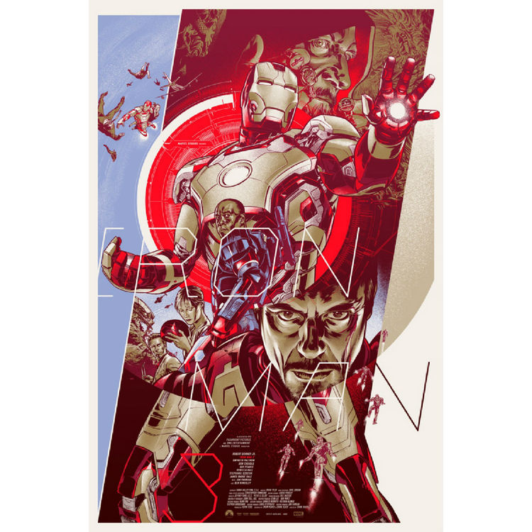 Iron Man 3 - Variant by Martin Ansin