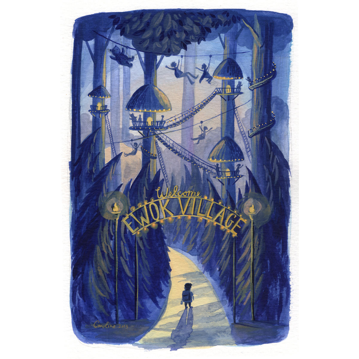 Welcome to the Ewok Village