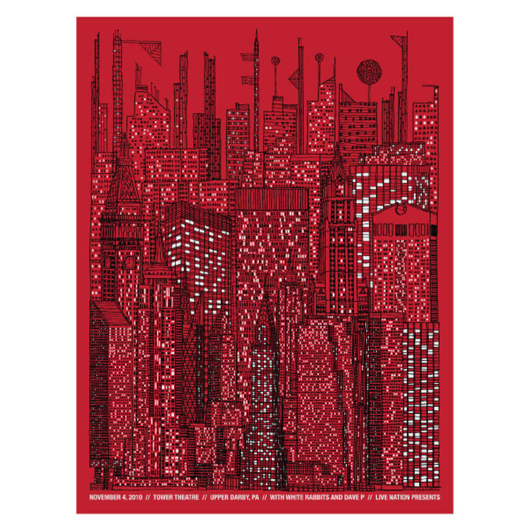 Interpol - Upper Darby, PA 2010 [Variant] by Todd Slater