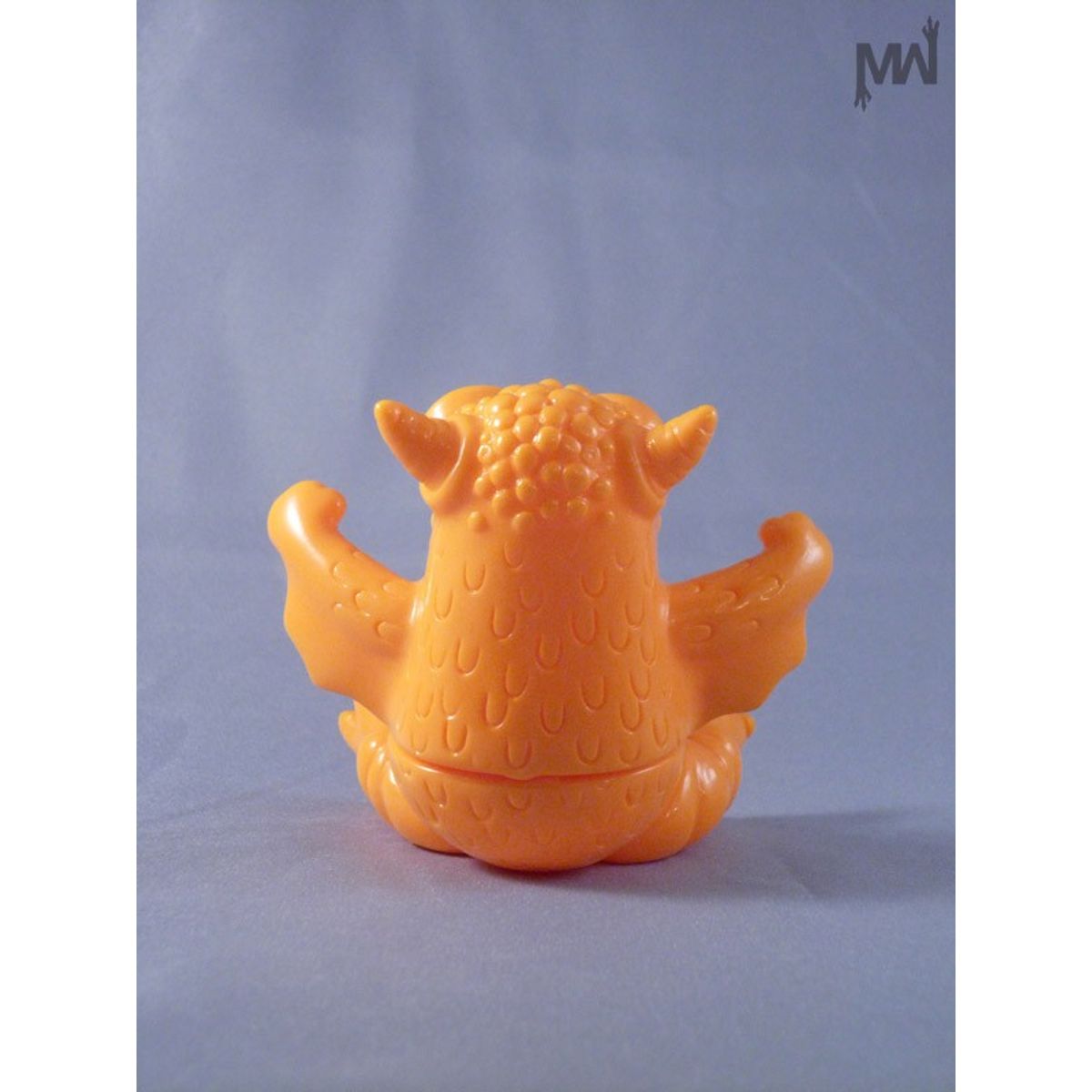 Sitting Mini Greasebat -  Creamsicle Orange