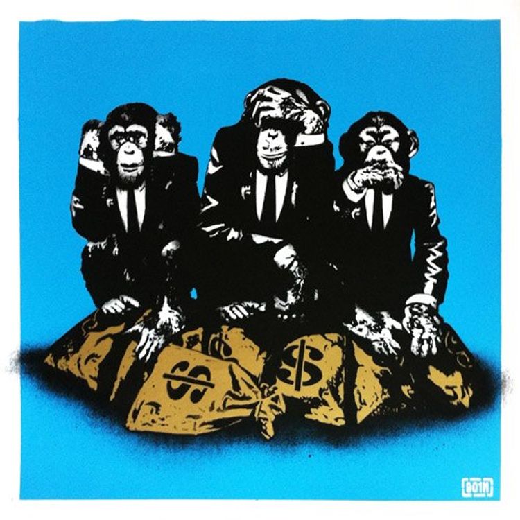 The Council of Monkeys by Goin