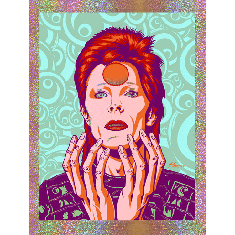 Glam Messiah - Sparkle Foil Variant by Justin Hampton