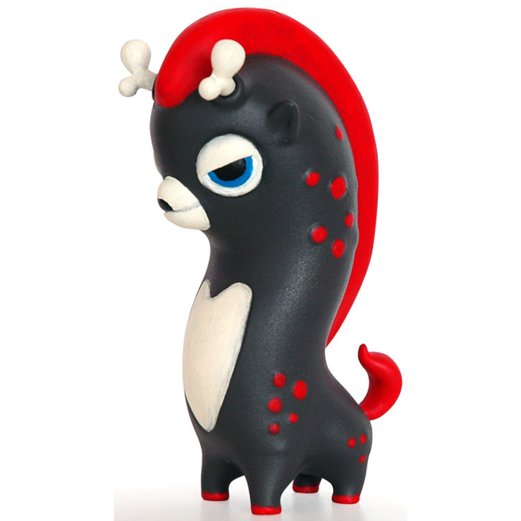Black Wippo (red variation) by Theodoru (Teodoru Badiu)