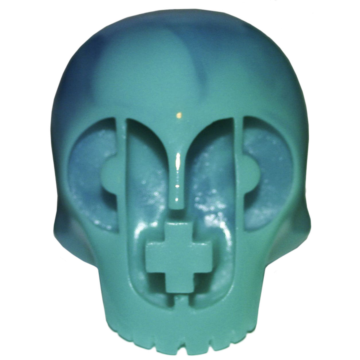 Paper + Plastick Skull - Pentimento Variant (Ocean)