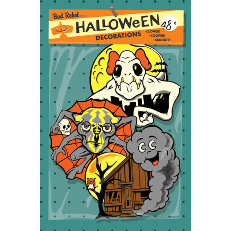 Bad Robot Halloween Decot by Kirk Demarais