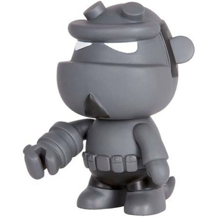 Grey Hellboy Mini Qee  by Mike Mignola