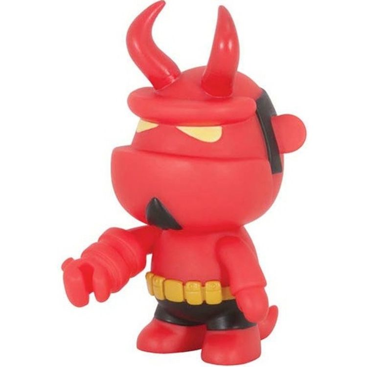 Red with Horns Hellboy Mini Qee  by Mike Mignola