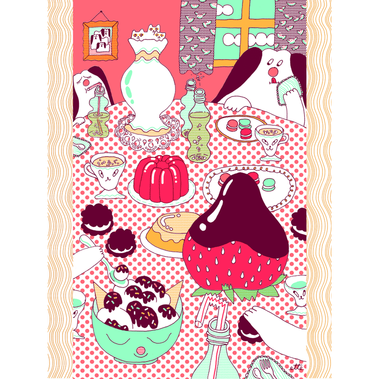Soda Pop Party by Ginette Lapalme