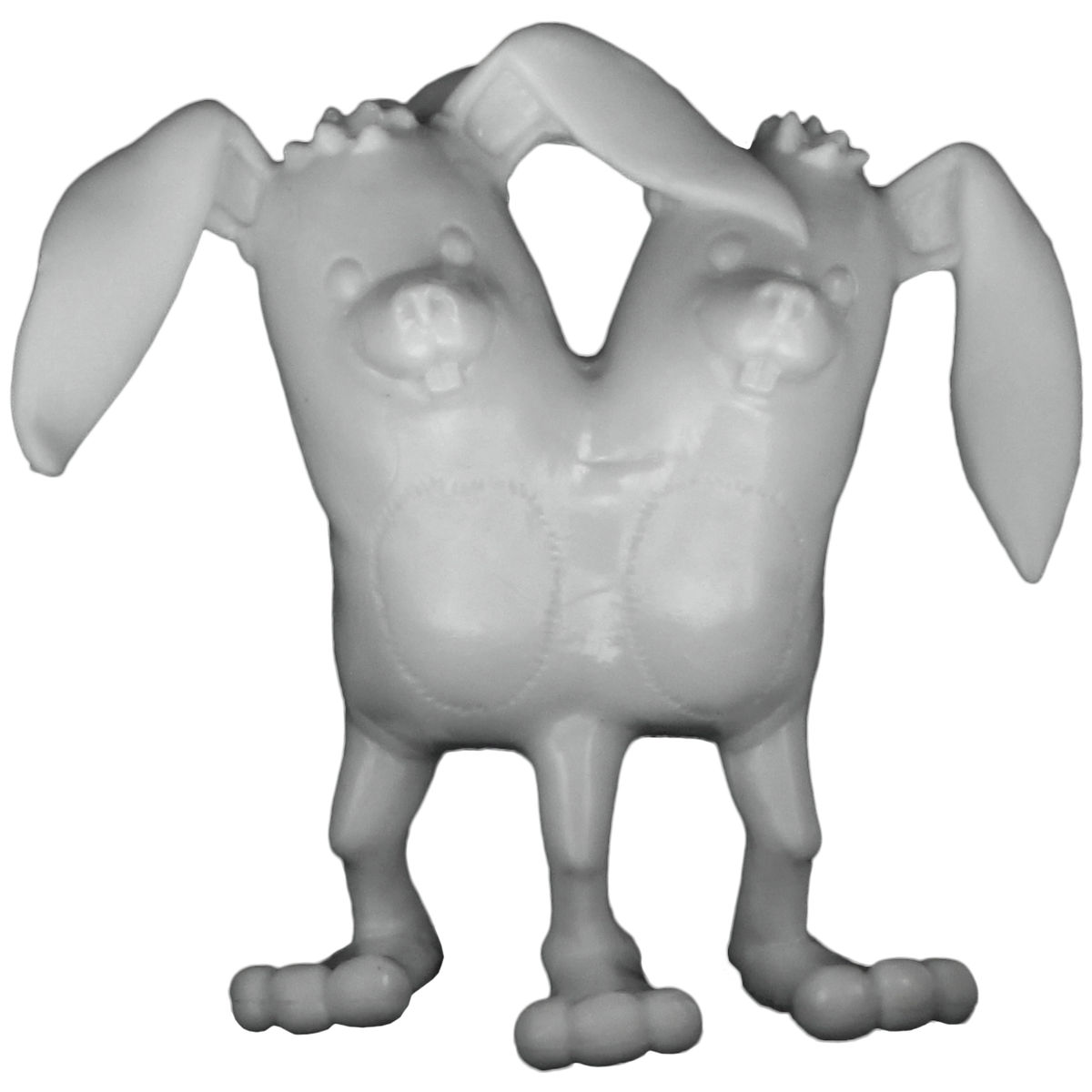 Bunnywith Siamese Twin - White