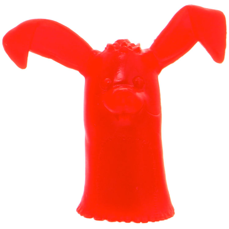 Bunnywith No Legs - Red by Alex Pardee