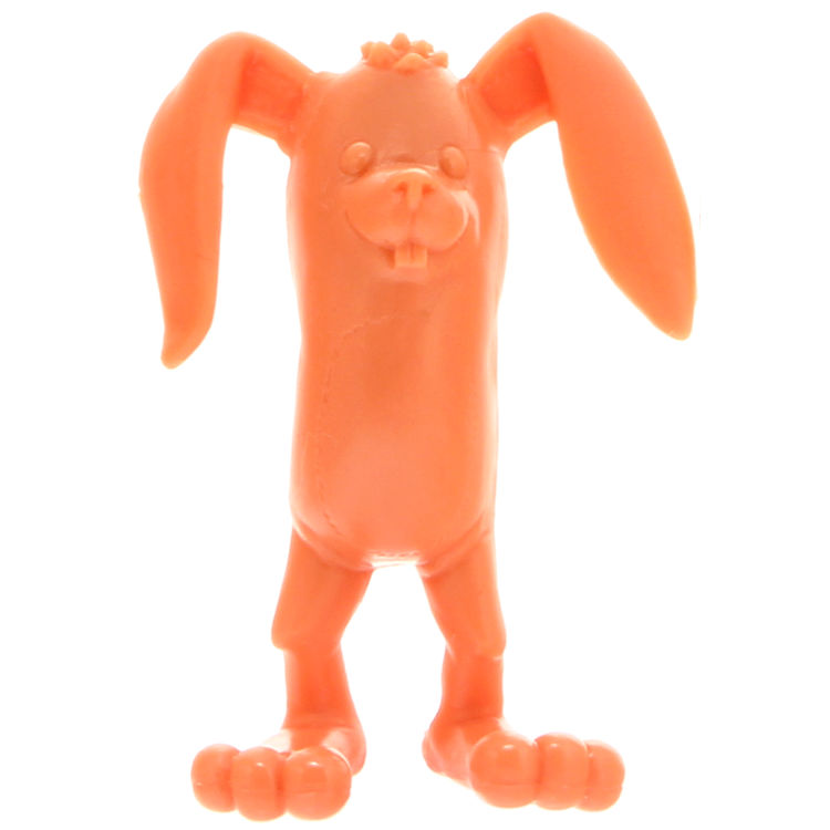 Bunnywith Um Nothing? - Orange by Alex Pardee