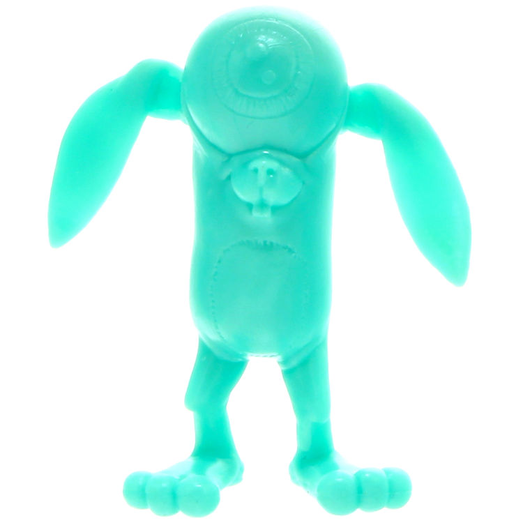 Bunnywith Mesmerizing Eye - Blue by Alex Pardee