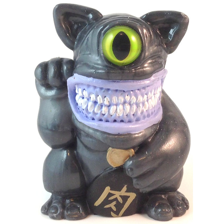 Meatfortune Cat - Grey/Green Eye by Motorbot (Kevin Olson)