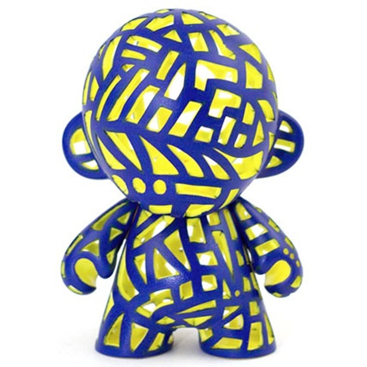 Reticulated Mini Munny - Blue/Yellow
