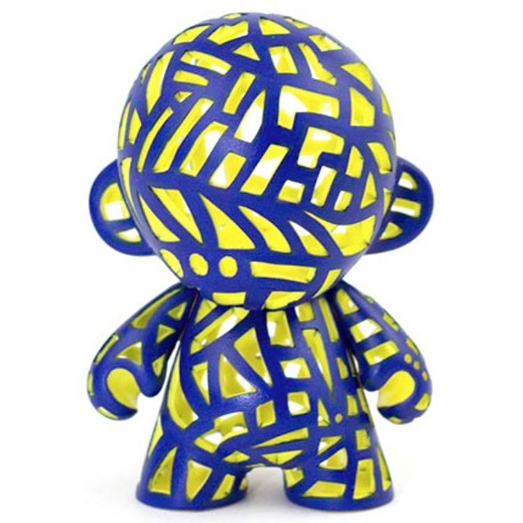 Reticulated Mini Munny - Blue/Yellow by Carson Catlin