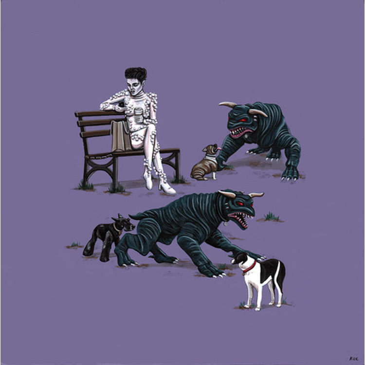 Gozer at the Dog Park by Kiersten Essenpreis