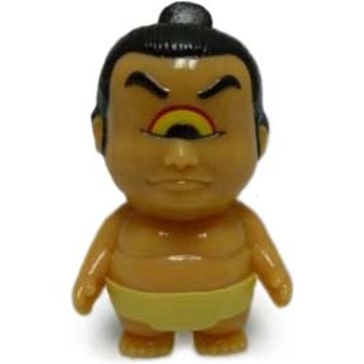 Bakenofuji - Flesh w/ Yellow Mawashi & Yellow Eye by Real X Head (Mori Katsura)